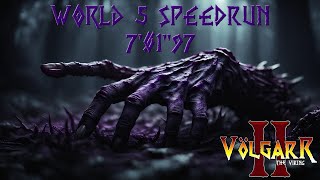 Volgarr the Viking II  World 5 speedrun in 701quot97 [upl. by Anyar386]