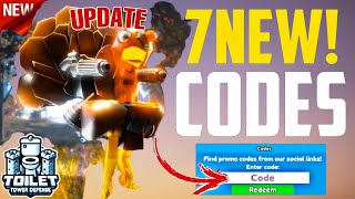 ⚠️quotquotUPDATE⚡CODESquotquot⚠️ROBLOX EP76 TOILET TOWER DEFENSE NEW WORKING CODES 2024🎁 [upl. by Jourdain]