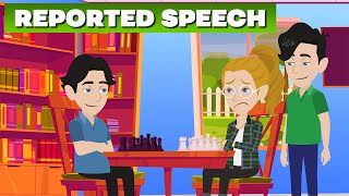 REPORTED SPEECH Verb Tense Changes  English Speaking Practice Conversation [upl. by Notsrik379]