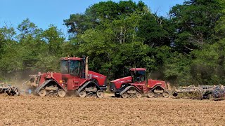 2 x CASE IH Quadtrac STX AND KÖCKERLING Vario [upl. by Lenoyl]