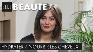 Hydrater ou nourrir ses cheveux ┃ELLE Beauté [upl. by Eduam]