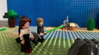 Sarlacc pit showdown LEGO Stop Motion [upl. by Anovad876]