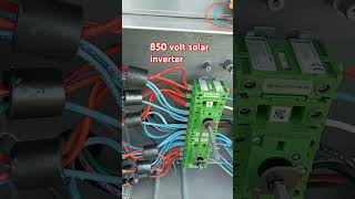 850 volt solar inverter electricalexpolar solar renewableenergy [upl. by Ahsitnauq669]