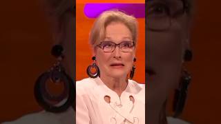 MERYL STREEP SHARES STORY ABOUT HER NAME  THE GRAHAM NORTON SHOW  shorts acting [upl. by Spragens]