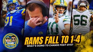 RAMS LOSE TO PACKERS FALL TO 14 Whats Going to Change PostBye Are the Rams DONE for the Year [upl. by Abby]