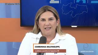 Corrinha Delfino diz que primeira ação se for eleita será uma forçatarefa para começar o trabalho [upl. by Anha]