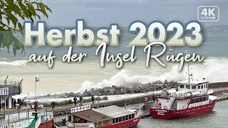 Herbst 2023 auf Rügen 4K Walk [upl. by Arannahs]