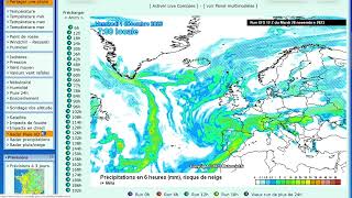 Point météo  Neige jusquen plaine à partir de la nuit de mercredi à jeudi [upl. by Araem]