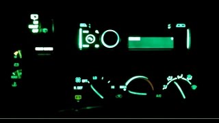 Dash LED Lighting 1996 GMC Yukon  Gauge Dash Switches HVAC Window Switch and Lock Switch [upl. by Bergmans]