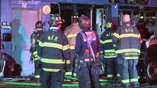 Crews respond to Nanticoke evening fire [upl. by Eanerb72]