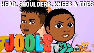 Head Shoulders Knees amp Toes Hip Hop Remix  joolstv Nursery Rhymes  Kid Songs [upl. by Orofselet]