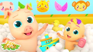 The Bath Song  More Kindergarten Rhymes For Babies [upl. by Assadah]