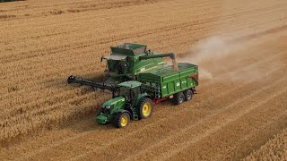 Harvesting 2024  Aratás 2024  John Deee T660 amp John Deere T670 [upl. by Ugo344]