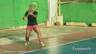 Melanie Faye P Dizon US College Tennis Recruitment Video Fall 2019 [upl. by Virginia]