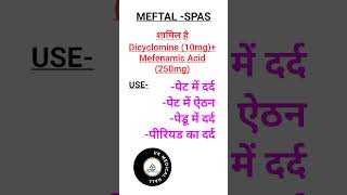 MEFTAL SPAS Tablet for Period Pain ukmedicalhall [upl. by Yam]