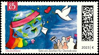 Briefmarken Neuausgaben der Deutschen Post für Juni 2023 [upl. by Zippora]