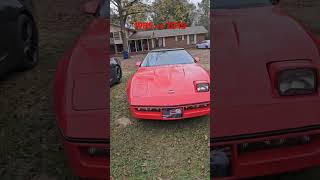 1985 vs 2018 corvette america cars driver car drive automobile automotive v8 cartok fast [upl. by Henry530]