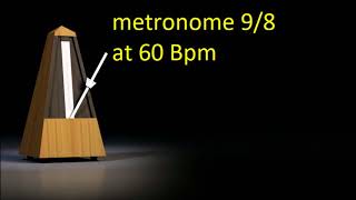 Metronome 98 at 60 Bpm [upl. by Byrd]