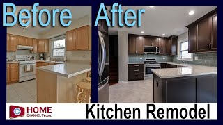 Before amp After KITCHEN REMODEL  Makeover from KLM Remodeling  Kitchen Design Ideas [upl. by Hephzibah]