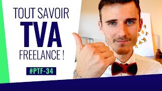 Tout savoir sur la TVA FREELANCE 2019  Micro entreprise  Auto entrepreneur Graphiste PTF34 [upl. by Adnarrim]