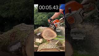 Stihl MS500i Vs MS270 [upl. by Drallim]