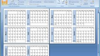 Tutorial Calendarios 2010 [upl. by Theta]
