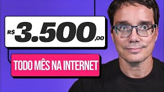 4 FORMAS SIMPLES DE FAZER R 3500 NA INTERNET TODO MÊS EM 2024 [upl. by Mcquoid226]