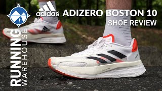 adidas Boston 10 Shoe Review  Max Stack  Energy Rods  An All New Boston [upl. by Rettuc]