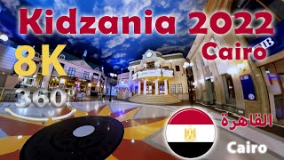 KidZania 8K  360 VR  KidZania Cairo 2022  Cairo Vlog 2022 [upl. by Ateekahs775]