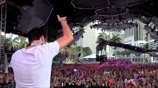 Sander van Doorn from the stage at Ultra Music Festival 2012 [upl. by Eidnil]