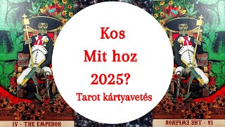 Mit hoz 2025 Általános tarot kártyavetés kos horoszkóp jegy részére [upl. by Care]