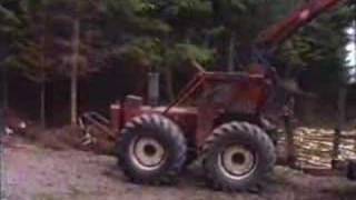 County Highland Bear and Valmet tractor [upl. by Harwill]