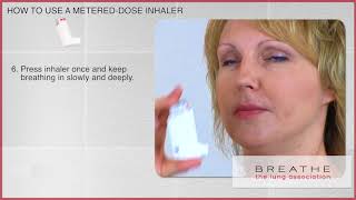 How to use your Metered Dose Inhaler [upl. by Elleryt]