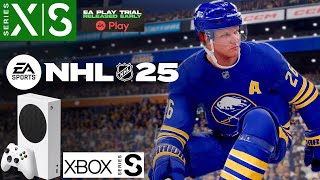 NHL 25 EA Play 10h Trial Teste no Xbox Series S [upl. by Vento]