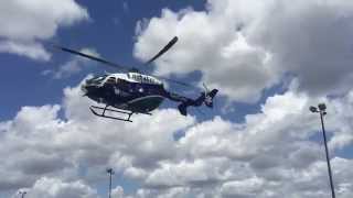 Vidant EastCare Helicopter Departing the Free To Be Me Event [upl. by Freemon]