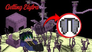 Getting Elytra for the first time in new smp minecraft gamerfleet anshubisht [upl. by Subak]