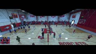 Hemingford High vs Hyannis High School Girls JV Volleyball [upl. by Sussi]