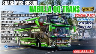 🤤 BASURI MP3 NABILLA QQ TRANS ‼️ BASURI 9 NOT NADA ‼️ 18 CORONG ATAS NABILLA QQ TRANS [upl. by Enneirda756]