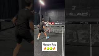 🎾Padel CHALLENGE 💥Momo vs Ruiz padel padelhighlights padeltime [upl. by Mcgill]