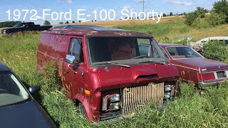 1972 Ford E100 Shorty Sitting For 30 Years [upl. by Roye]