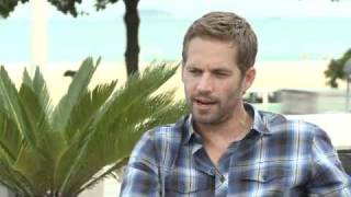 FAST amp FURIOUS 5 Fast Five Interviews Paul Walker [upl. by Kcirreg]