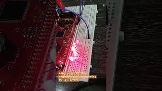 ARM LPC1768 microcontroller programming led pattern embeddedsystems arm lpc embeddedsystems [upl. by Yves]