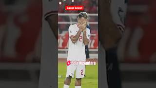 Tangisan Yakob Sayuri‼️ shortsfeed capcut timnas [upl. by Harlin886]