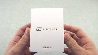 Casio Edifice EQS940NL1AVUEF Unboxing [upl. by Storm545]