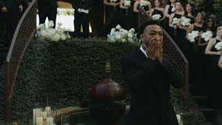 Tears of Joy Emotional Groom Cries as Beautiful Bride Walks Down the Aisle  Wedding Highlight Film [upl. by Demahom]