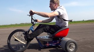 20000 Watt Electric Drift Trike [upl. by Betsy686]