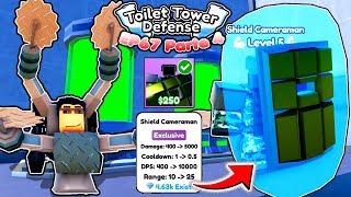 TOILET TOWER DEFENSE 🛡️EP 67 PART 4 NOVO SHIELD CAMERAMAN ULTRA GMAN 50 SCIENTIST LASER E MAIS [upl. by Aerdnaid]