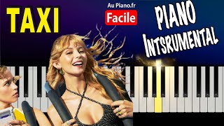 Angele TAXI Piano Instrumental Lyrics Au Pianofr [upl. by Alejoa242]