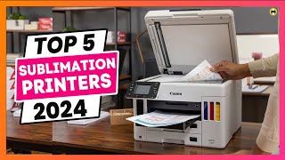 Best Sublimation Printer 2024 For Heat Transfer amp Small Business [upl. by Alyahsal]