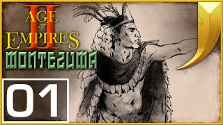 Age of Empires II Montezuma 01  Reign of Blood [upl. by Nagol497]